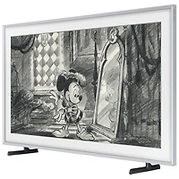 Téléviseur intelligent Tizen HDR QLED UHD 4K 75 po The Frame de Samsung (QN75LS03BSFXZC) - Édition Disney - 2023