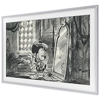 Téléviseur intelligent Tizen HDR QLED UHD 4K 75 po The Frame de Samsung (QN75LS03BSFXZC) - Édition Disney - 2023