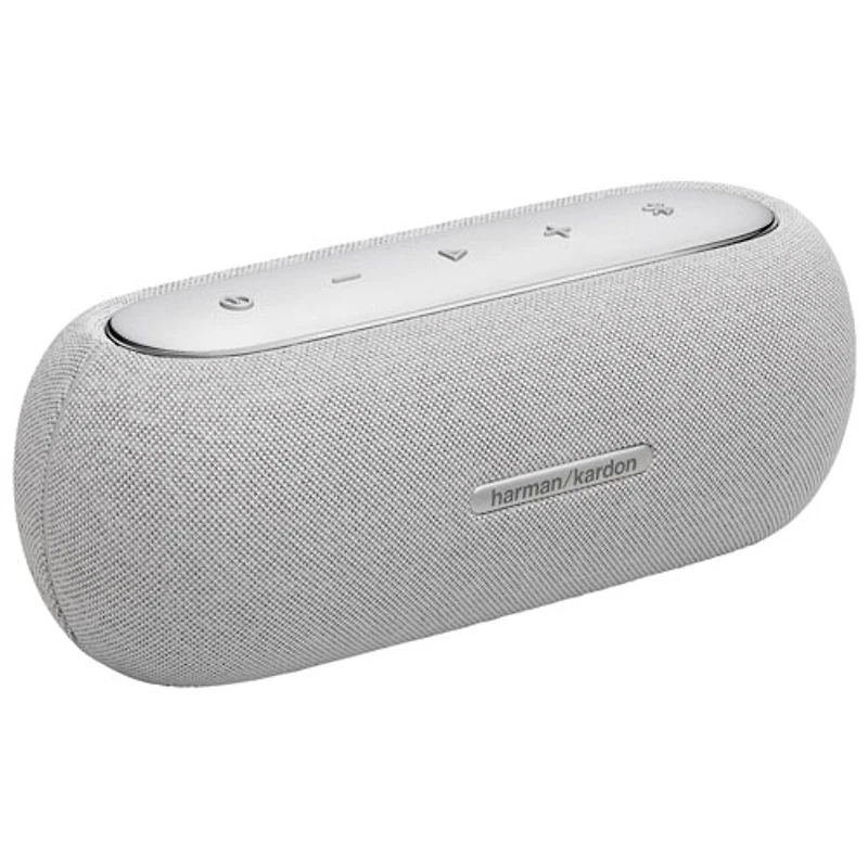 Haut-parleur sans fil Bluetooth résistant aux éclaboussures Luna de Harman Kardon - Gris