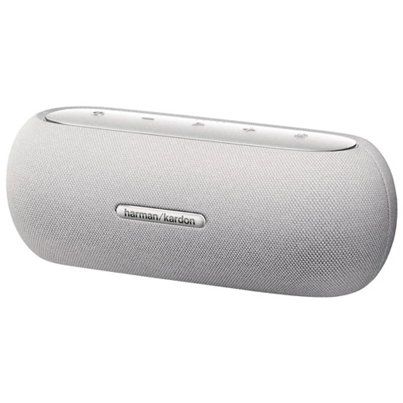 Haut-parleur sans fil Bluetooth résistant aux éclaboussures Luna de Harman Kardon - Gris