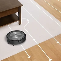 Aspirateur robot connecté Wi-Fi Roomba Combo j5 avec vadrouille d'iRobot - Graphite (j517020)