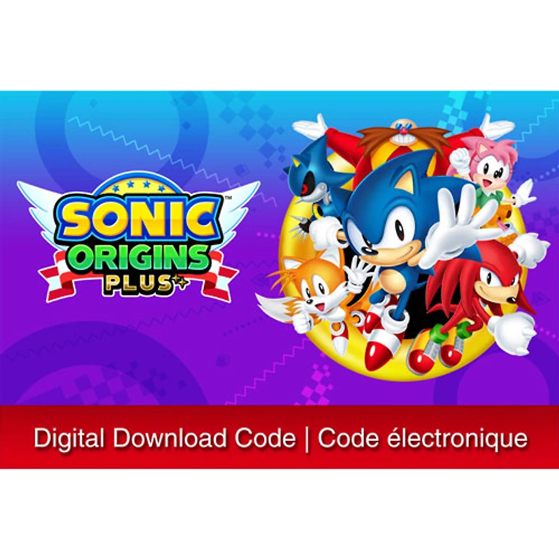 Sonic Origins Plus (Switch) - Téléchargement numérique