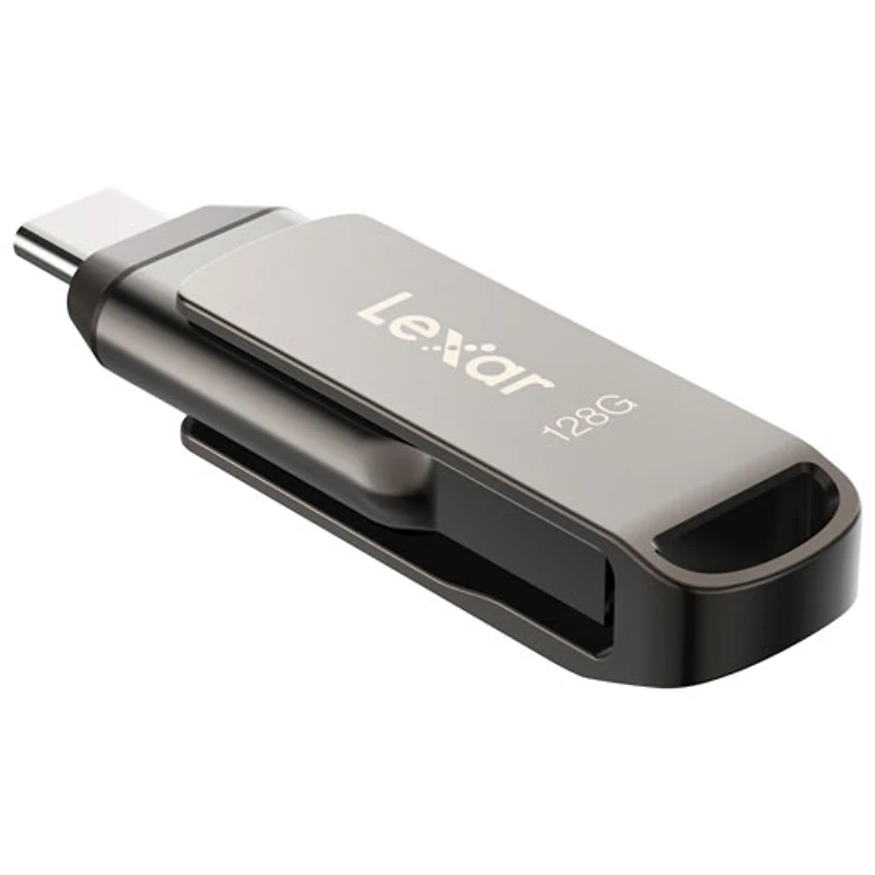 Clé USB 3.1 + USB-C de 128 Go Jump Drive Dual Drive D400 de Lexar