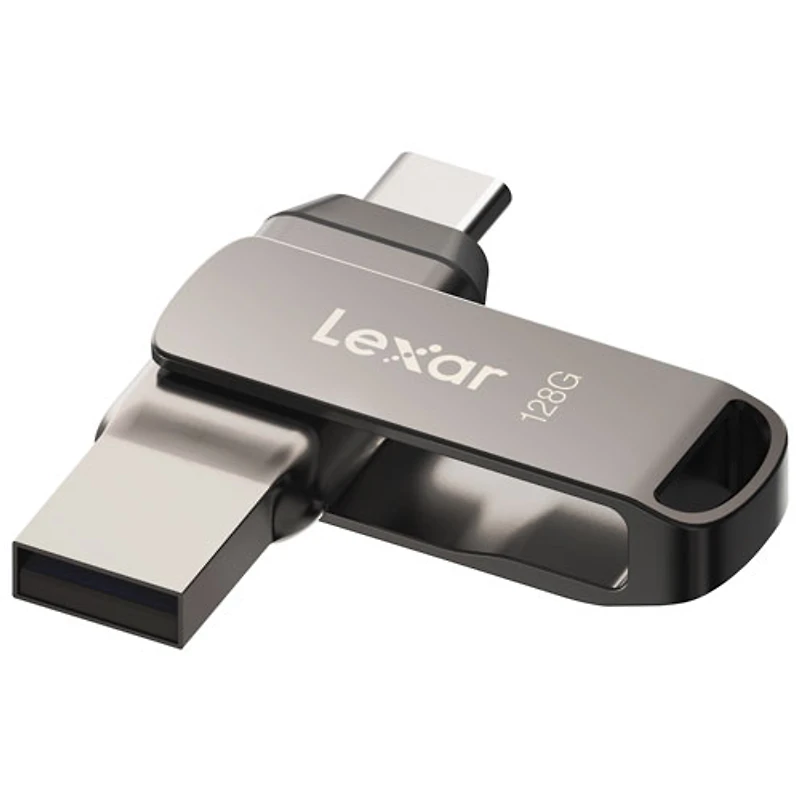 Clé USB 3.1 + USB-C de 128 Go Jump Drive Dual Drive D400 de Lexar