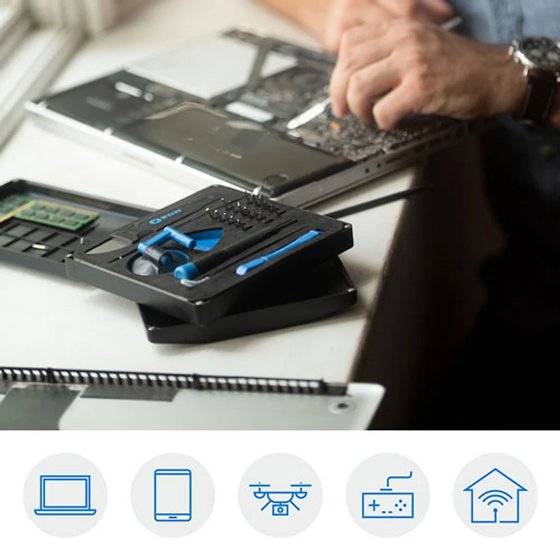 Trousse de réparation d'ordinateurs et d'appareils électroniques Essential d'iFixit