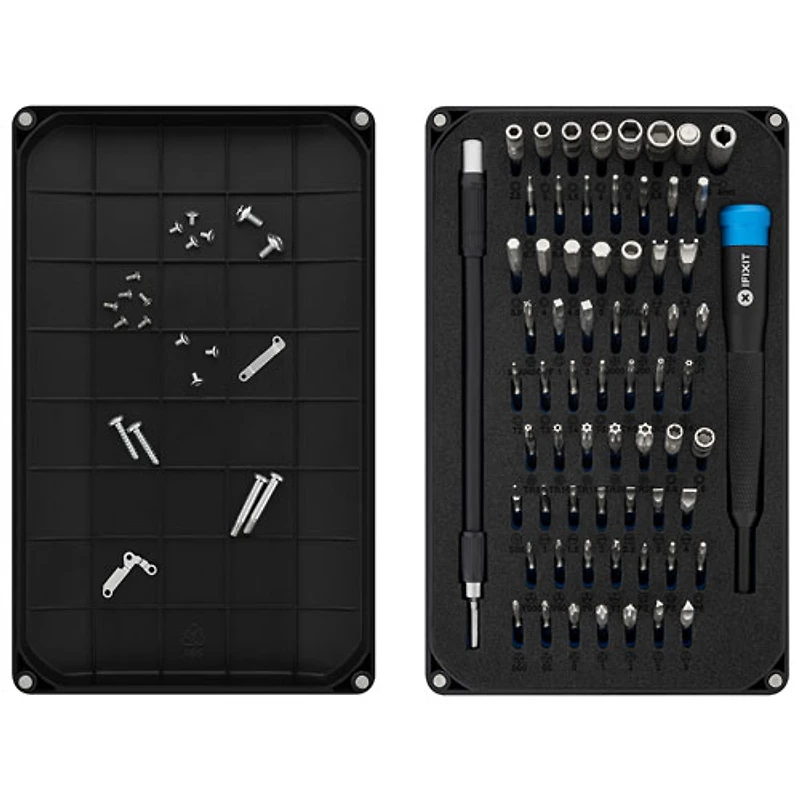 Ensemble de 64 embouts de réparation d'ordinateurs et d'appareils Mako d'iFixit