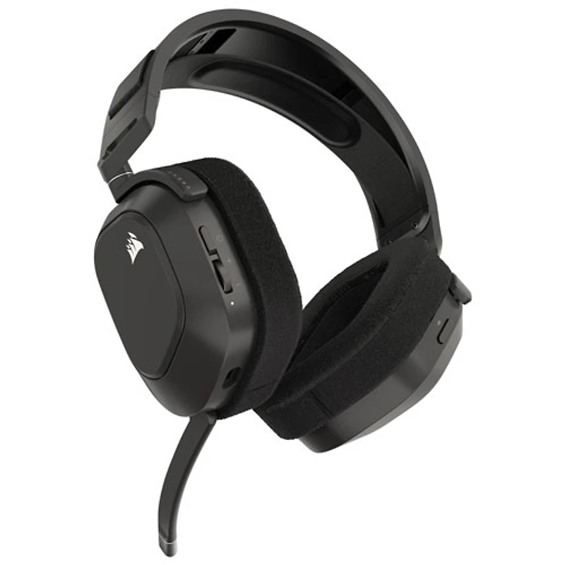 Casque de jeu sans fil HS80 Max de Corsair - Gris acier
