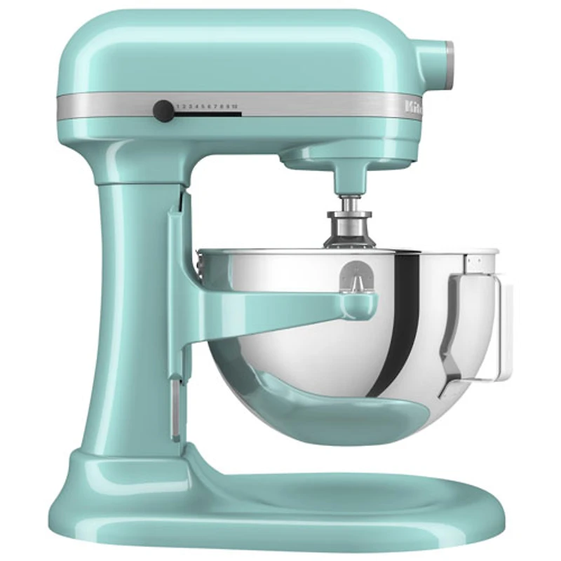 Batteur socle à bol relevable de KitchenAid - 5,5 pte - 500 W - Bleu eau minérale