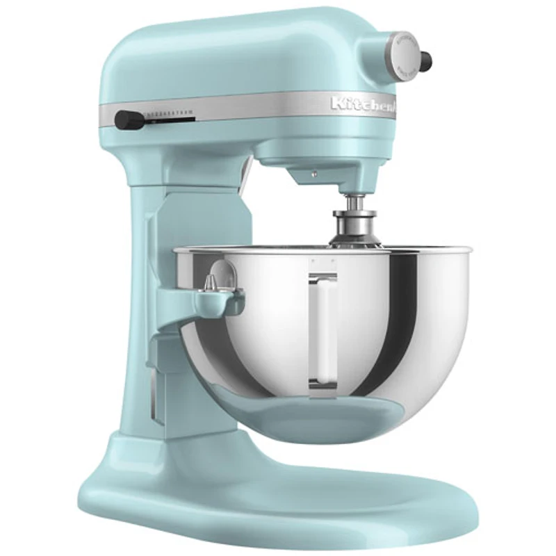 Batteur socle à bol relevable de KitchenAid - 5,5 pte - 500 W - Bleu eau minérale
