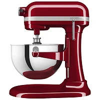 Batteur socle à bol relevable de KitchenAid - 5,5 pte - 500 W - Rouge empire