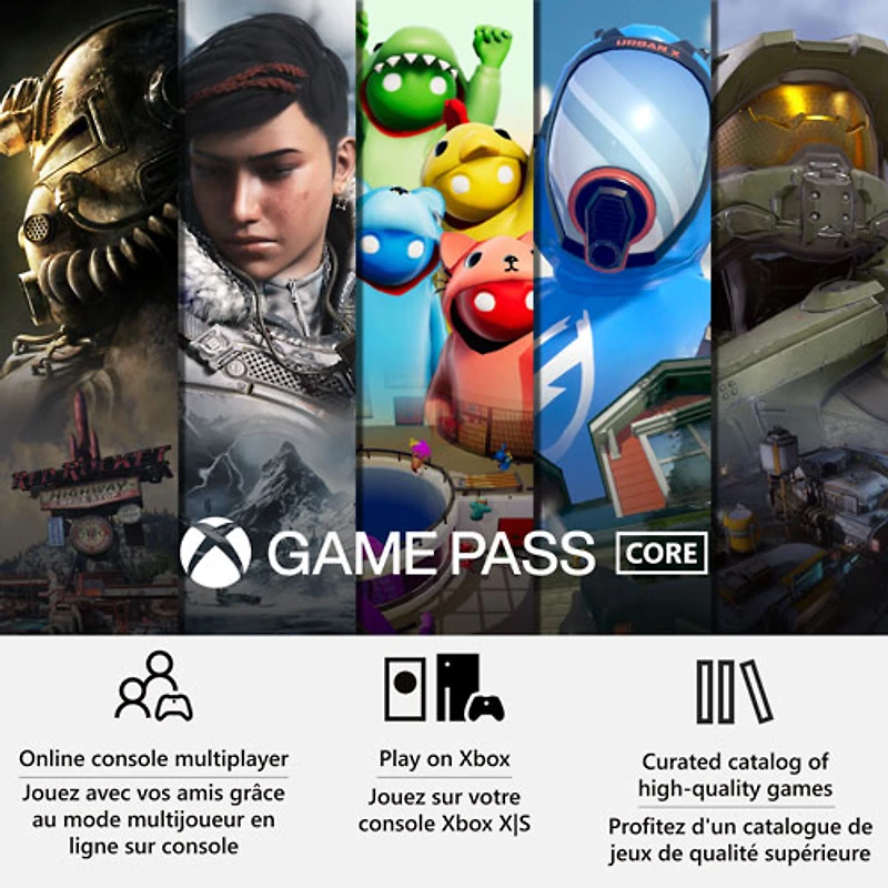 Xbox Game Pass Essential 12-Month Membership - Digital Download