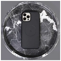 LBT Switch Fitted Hard Shell Case with MagSafe & Magnetic Card Wallet for iPhone 15 Pro Max - Black