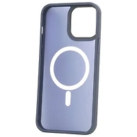 Étui rigide ajusté GlideGuard de TUFF8 avec MagSafe pour iPhone 15/14 Plus - Bleu minuit