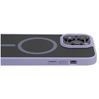 Étui rigide ajusté GlideGuard de TUFF8 avec MagSafe pour iPhone 15/14 Plus - Bleu minuit