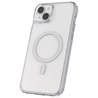 TUFF8 Fitted Hard Shell Case with MagSafe for iPhone 15/14/13 - Clear