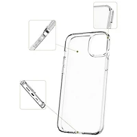TUFF8 Fitted Hard Shell Case for iPhone 15/14 Plus - Clear
