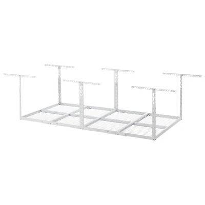 Tablette de rangement en acier robuste de Gladiator (GALS48M4JW) - Blanc martelé