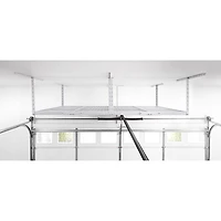 Tablette de rangement en acier robuste de Gladiator (GALS48M4JW) - Blanc martelé