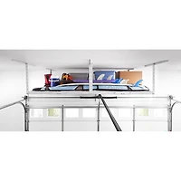 Tablette de rangement en acier robuste de Gladiator (GALS48M4JW) - Blanc martelé