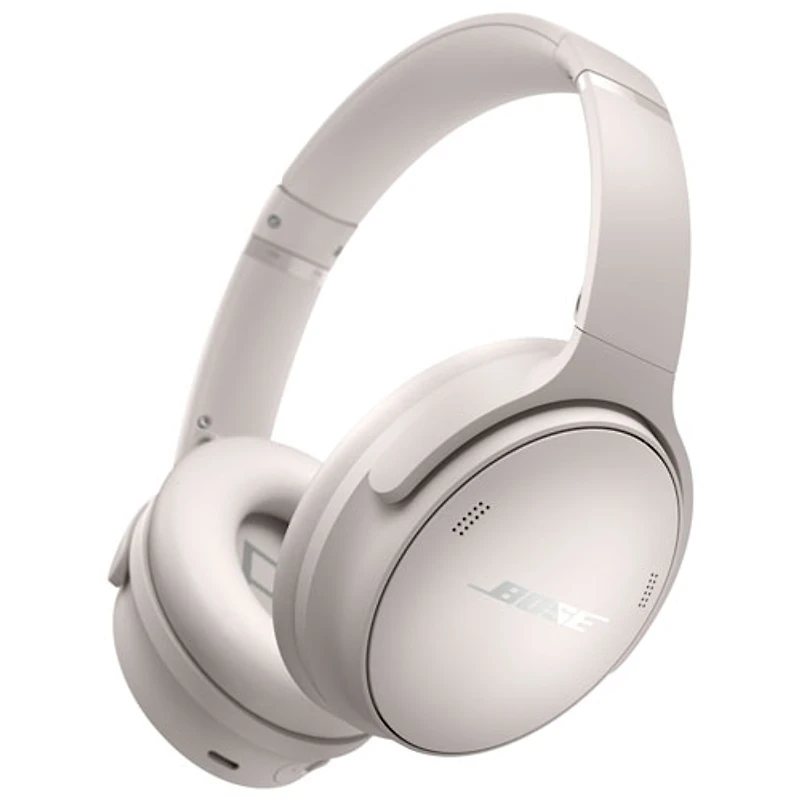 Casque d'écoute Bluetooth à suppression du bruit QuietComfort de Bose - Fumée blanche