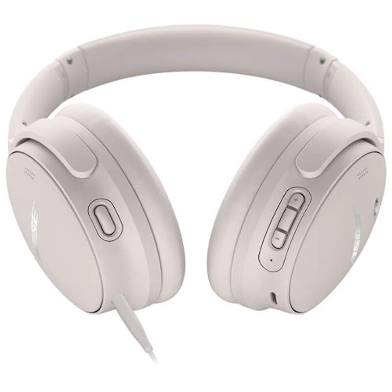 Casque d'écoute Bluetooth à suppression du bruit QuietComfort de Bose - Fumée blanche