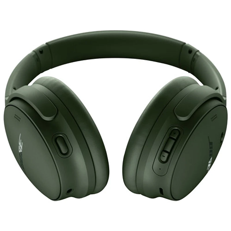 Casque d'écoute Bluetooth à suppression du bruit QuietComfort de Bose - Vert cyprès