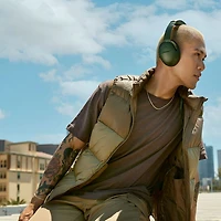 Casque d'écoute Bluetooth à suppression du bruit QuietComfort de Bose - Vert cyprès