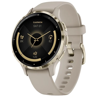 Garmin Venu 3S 41mm Bluetooth Smartwatch - French Grey