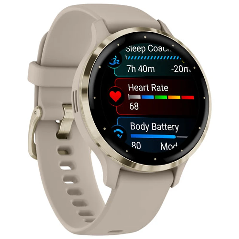 Garmin Venu 3S 41mm Bluetooth Smartwatch - French Grey