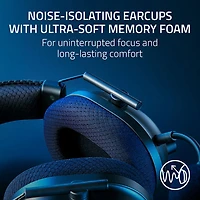Casque de jeu sans fil Blackshark V2 Pro Plus de Razer - Noir