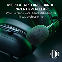 Razer BlackShark V2 HyperSpeed Gaming Headset with Microphone - Black