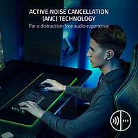 Razer Hammerhead HyperSpeed In-Ear Gaming Headphones for PlayStation - White