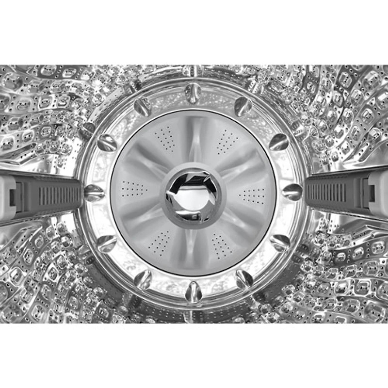 Laveuse à chargement par le haut avec agitateur 6,1 pi³ de Samsung (WA53CG7155ADA4) - Bleu marine brossé