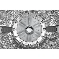 Laveuse à chargement par le haut avec agitateur 6,1 pi³ de Samsung (WA53CG7155ADA4) - Bleu marine brossé