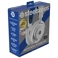 Casque de jeu sans fil Arctis Nova 7P de SteelSeries - Blanc