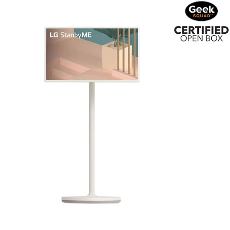 Boîte ouverte - Téléviseur intelligent webOS HDR DEL HD 1080p de 27 po StanbyME de LG (27ART10AKPL) - 2022