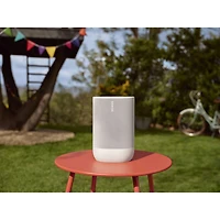 Haut-parleur intelligent portatif durable Move 2 de Sonos - Blanc