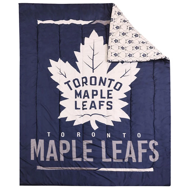 NHL 4-Piece Bed Sheet Set - Twin - Toronto Maple Leafs
