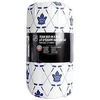 NHL 4-Piece Bed Sheet Set - Twin - Toronto Maple Leafs