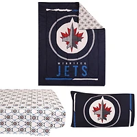 Literie de 4 pièces de la LNH - Lit une place - Jets de Winnipeg