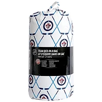 Literie de 4 pièces de la LNH - Lit une place - Jets de Winnipeg