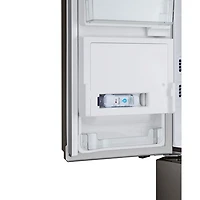 Réfrigérateur à deux portes 25,5 pi³ 36 po avec distributeur d'eau et de glaçons de LG (LRYXC2606D) - Inox noir