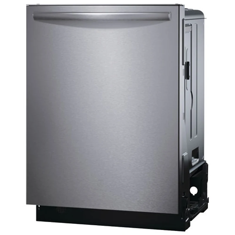 Lave-vaisselle encastrable 24 po 47 dB avec cuve en acier inoxydable et 3e panier de Frigidaire (GDSH4715AF) - Inox