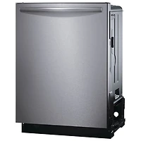 Lave-vaisselle encastrable 24 po 47 dB avec cuve en acier inoxydable et 3e panier de Frigidaire (GDSH4715AF) - Inox