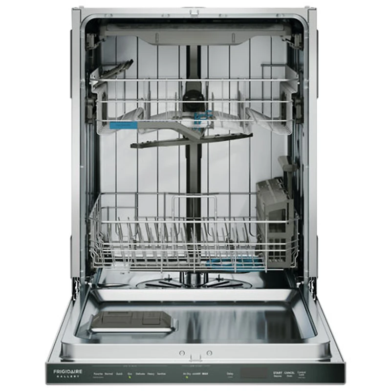 Lave-vaisselle encastrable 24 po 47 dB avec cuve en acier inoxydable et troisième panier Gallery de Frigidaire (GDSP4715AF) - Acier inoxydable