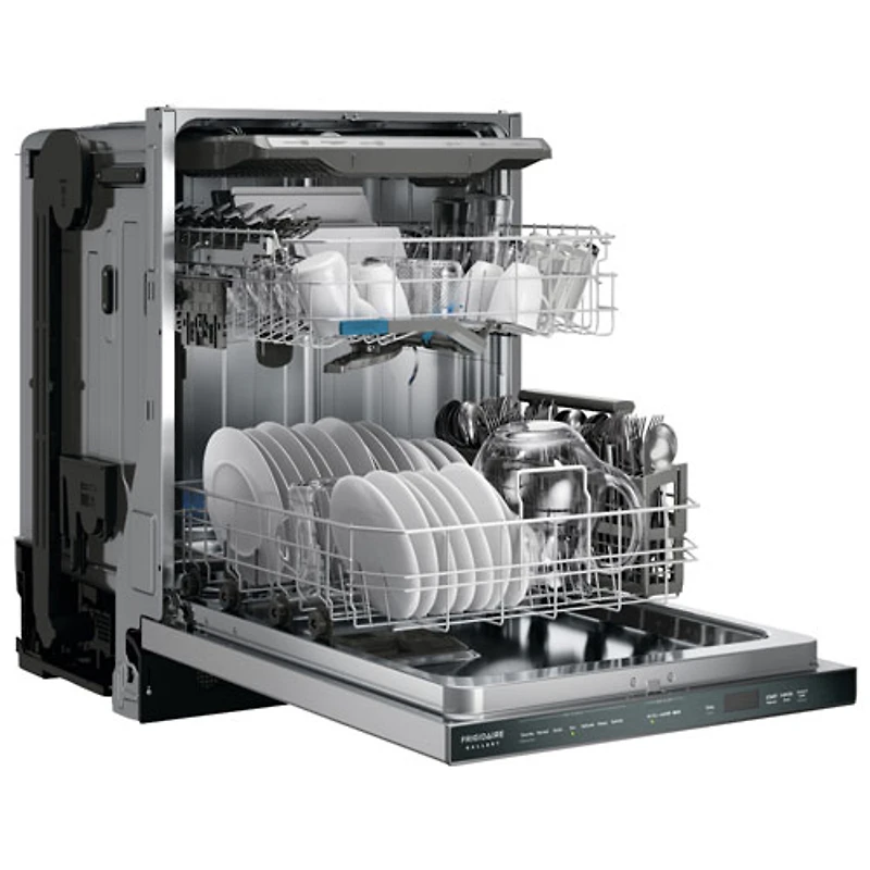 Lave-vaisselle encastrable 24 po 47 dB avec cuve en acier inoxydable et troisième panier Gallery de Frigidaire (GDSP4715AF) - Acier inoxydable