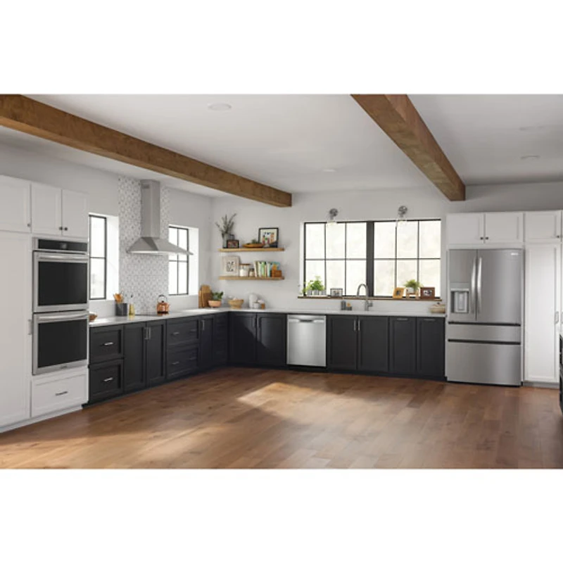 Lave-vaisselle encastrable 24 po 47 dB avec cuve en acier inoxydable et troisième panier Gallery de Frigidaire (GDSP4715AF) - Acier inoxydable