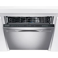 Lave-vaisselle encastrable 24 po 47 dB avec cuve en acier inoxydable et troisième panier Gallery de Frigidaire (GDSP4715AF) - Acier inoxydable