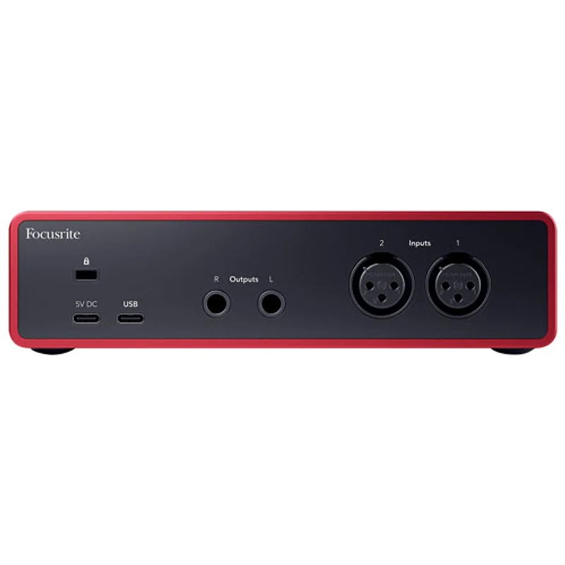 Interface audio USB Scarlett-2i2 de 4e génération de Focusrite (SCARLETT-2I2-4TH-GEN)