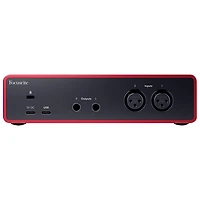 Interface audio USB Scarlett-2i2 de 4e génération de Focusrite (SCARLETT-2I2-4TH-GEN)